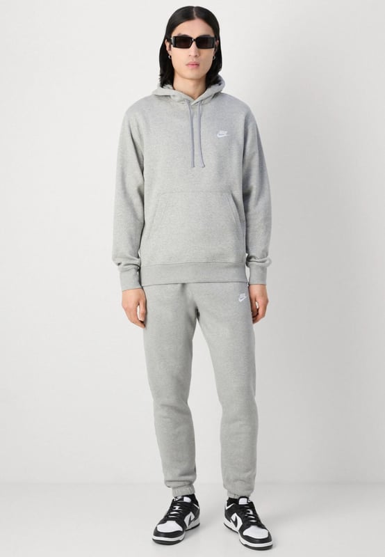 Nike club track pants grey online