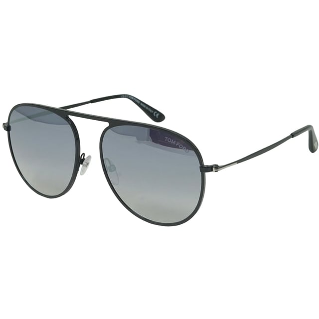 Tom Ford Jason-02 FT0621 01C Black Sunglasses. A touch of fun for your summer days, but nothing too out of the ordinary for a Tom Ford collectible. Tom Ford Black Sunglass perfect for the summer.. Made In Italy, Tom Ford Black Sunglass, Lens Width = 57mm, Nose Bridge Width = 17mm, Arm Length = 145mm. Branded Sunglasses Case and Cleaning Cloth Included. 100% Protection Against UVA and UVB Sunlight and Conform to British Standard EN 1836:2005, Sunglasses, Sunglasses Case, Cleaning Cloth and Care Instructions all Included. Tom Ford FT0621 01C Sunglasses