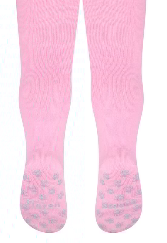 Si tienes peques a los que les encanta gatear, entonces estos leotardos infantiles Cotton Candy con pinzas para los pies y las rodillas son la solución perfecta para que tu peque se pase el día explorando la casa. Estos calcetines vienen en 10 fantásticos colores diferentes, incluyendo: Denim, Gris, Azul, Rosa, Beige, Negro, Navy Magenta y ¡mucho más! Son creados e ideales para uso en interiores e incluso tienen 3 tipos de diseños de agarre en ellos: Estrellas, Corazones y Huellas. Estos leotardos tienen un diseño de gel antideslizante en el pie y en las rodillas que está diseñado específicamente para sus pequeños gateando por el suelo sin resbalar y deslizarse. Están hechos de un material rico en algodón que es suave con su delicada piel y sus pies. Es ideal para que su hijo sufra menos irritaciones y esté más cómodo. Son para niños y niñas y están disponibles en dos tallas: 1-2 años y 2-3 años, por lo que no sólo hay un montón de opciones para los patrones, hay opciones de tamaño también. Estos calcetines están hechos de: 72% algodón, 25% poliamida, 3% elastano, vienen en 10 colores diferentes y están disponibles en 2 tallas: 1-2 Años & 2-3 Años. Se pueden lavar a máquina.