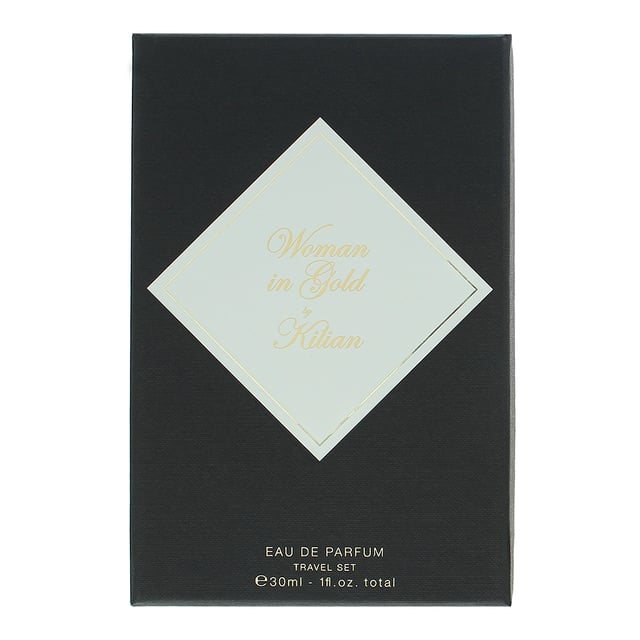 Kilian Woman In Gold is a cypher floral, luxurious and sophisticated fragrance designed for women, and it was launched in 2017. The fragrance opens with a sparkling burst of bergamot, mandarin orange and aldehydes, which is then blended with a heart of rose, geranium, freesia and vanilla absolute. The base of the fragrance is warm and comforting, with notes of patchouli, vanilla, akigalawood and tonka bean. Suitable for both day and night wear, every day.