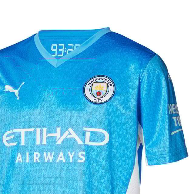 PUMA Mens Man City Home Replica Jersey Shirt 21/22