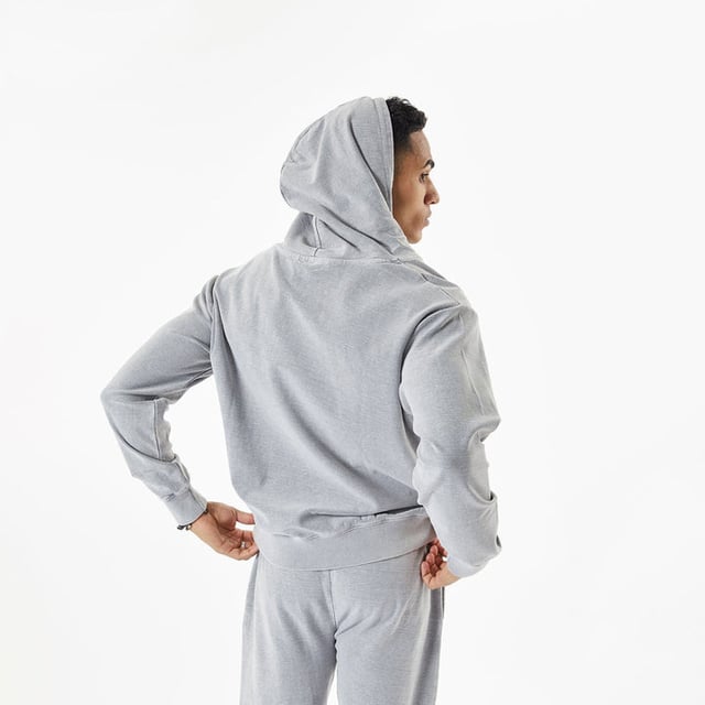 ﻿'POLAR TECH'

Description:

The Slub hoodie in Grey. Complete the set with slub joggers in Grey.


Details:

Grey
Front Logo
Front Pouch Pocket
Ribbed hem and cuff
Composition & Care:

100% cotton.
Machine wash according to care label instructions.

Fit:

Regular
Model is 6ft and wear size M