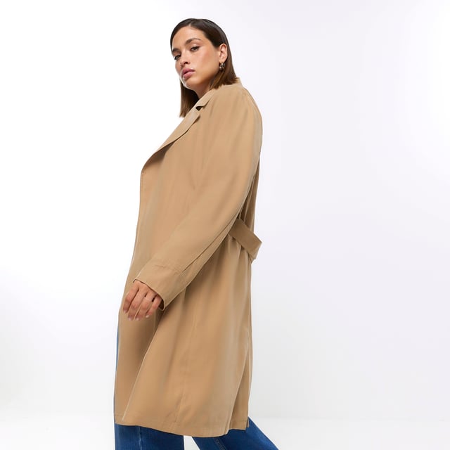 River island plus size coats discount