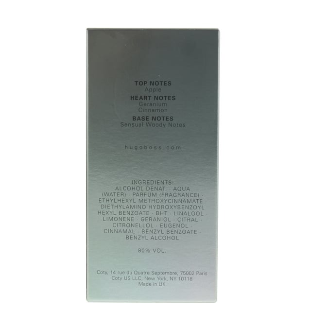 Hugo boss bottled top notes apple hotsell