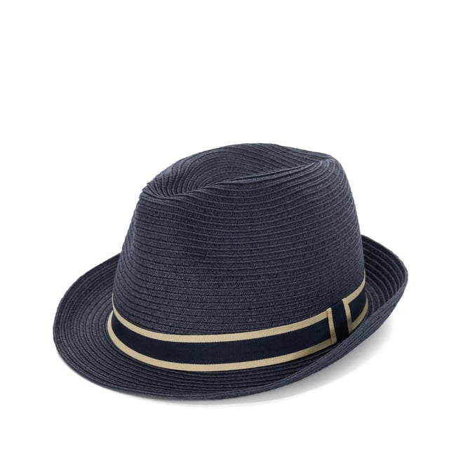 A classic style designed for warmer months, our Ohanas trilby has been finished with a navy and cream band. This stylish straw design will bring the perfect finish to any summer outfit.