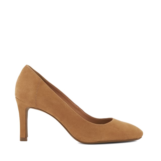 Dune Ladies Adele - Adele - Heeled Court Shoes Our effortlessly elegant and timeless Adele will become an instant wardrobe staple. Crafted with only the finest materials, this round-toed silhouette rests on a medium-length stiletto heel. The ideal way to step into any occasion all year long.