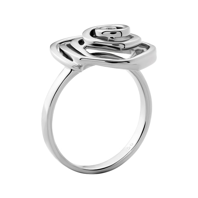 This elaborate Ring for Women from Orphelia  is the perfect gift to spoil yourself or a loved one. The Ring is made out of 925 Sterling Silver, colored Silver at Size: 56 weighing in at 4.2 grams with a Width of 1.7 cm at its widest point. The Orphelia Women's 925 Sterling Silver Ring - Silver ZR-7500 is delivered in a stunning gift box and carries a two year warranty.