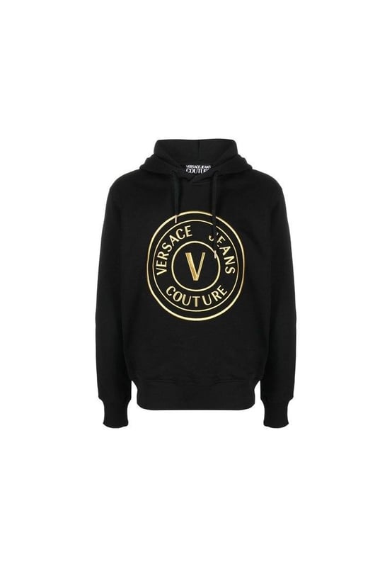 Absolutely stunning 100% Authentic brand new with tags
  Model: 73GAIT05CF00T C89
  Color: Black
  Hooded sweatshirt
  Logo details
  Material: 100% Cotton