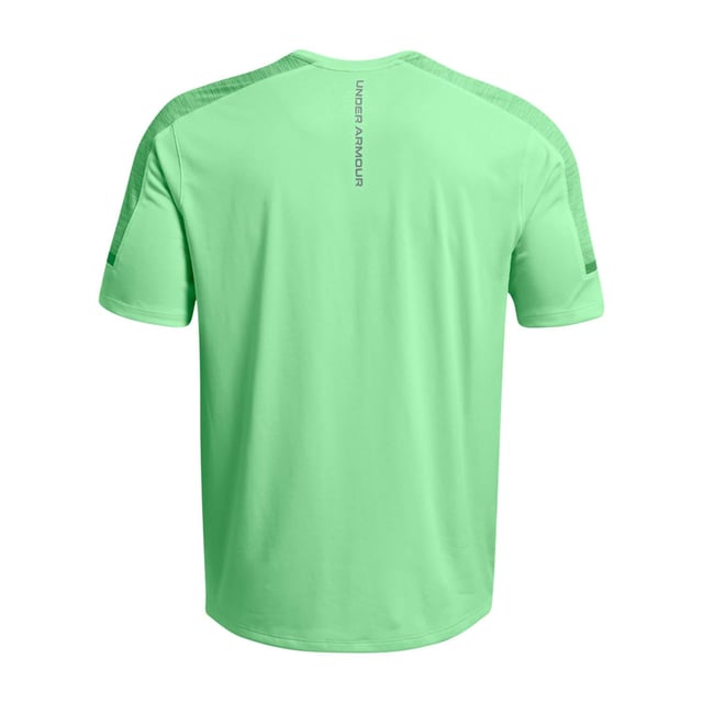 Under Armour Tech Utility Short Sleeve T-Shirt in green.- Crewneck.- Short sleeves.- Reflective details.- UA Tech™ fabric is quick-drying  ultra-soft & has a more natural feel.- Material wicks sweat & dries really fast.- Ref: 1385976350