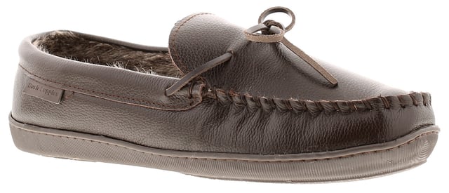 Hush Puppies Ace Leather MEMORY FOAM Slippers Mens Leather men's slipper from Hush Puppies, the Ace - with cosy faux fur lining and sock. The indoor/outdoor sole is soft and flexible to wear whilst being hardwearing. Memory foam comfort sock makes this a must have for around the home.
-Gift boxed
-Real Leather Upper
-Super Warm Lining
-Memory Foam Comfort Insole.
-Indoor and Outdoor Flexible and Hardwearing Unit