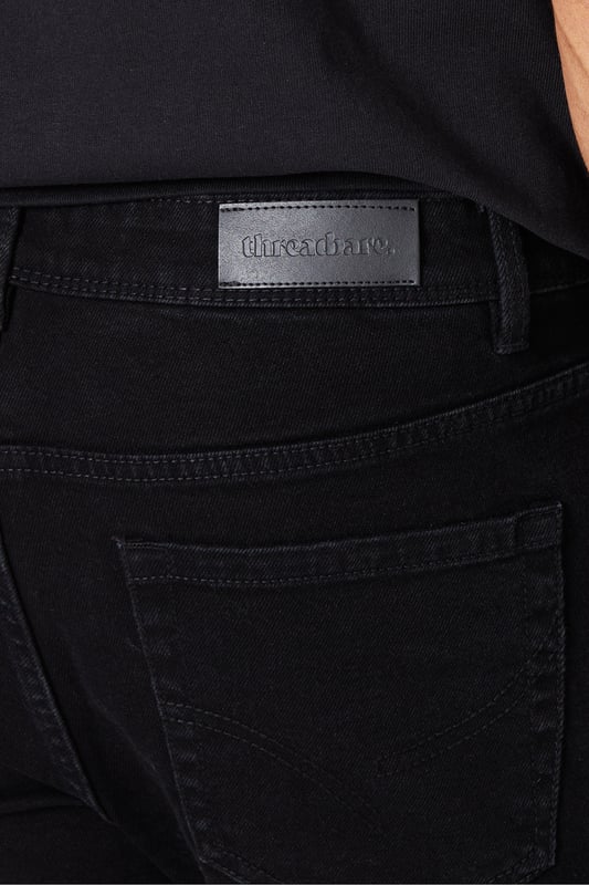 Threadbare black jeans online