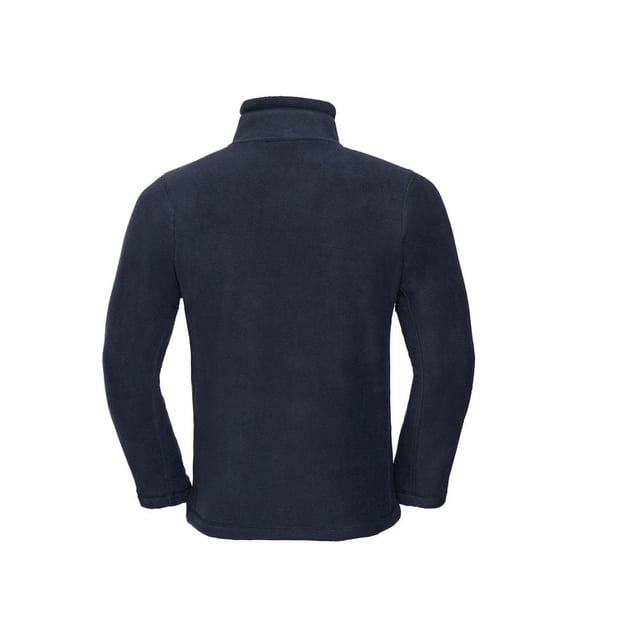 Material: 100% Polyester. Fabric: Anti Pill, Dense Compact Pile Fleece. Design: Plain. 320gsm. Fabric Technology: Wind Resistant. Neckline: Cadet Collar, High-Neck. Cuff: Hemmed. Sleeve-Type: Long-Sleeved. Side Panels, Unlined. Fit: Modern. Pockets: 2 Front Pockets, Zip, Mesh Lined. Fastening: Full Zip. Hem: Adjustable, Drawcord. Sustainability: Amfori, Better Cotton Initiative, BSCI, Fair Labor Association, Oeko-Tex Standard 100 Certified.