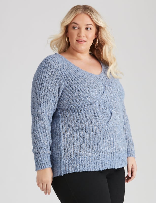 Chenille jumper plus size new arrivals