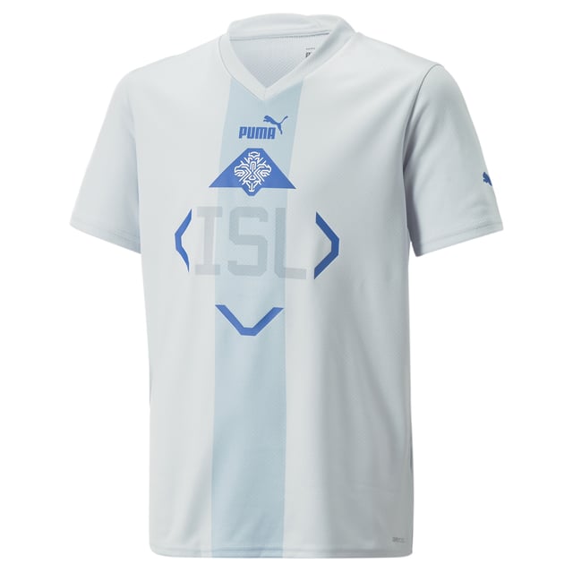 PUMA Kids Unisex Iceland Away 22 23 Replica Jersey
