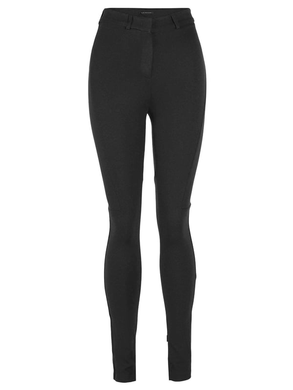 65% viscosa, 30% poliamida, 5% elastano; Pantalones Armani Exchange;  Modelo: 3GYP13YJK9Z1200;  Mano de obra de alta calidad;  Ajustado;  Cierre: gancho, cremallera;  Dos bolsillos ribeteados en la parte trasera;  Cremallera vertical a la altura del tobillo;  hebillas de cinturon;  Detalles del logotipo de Armani Exchange