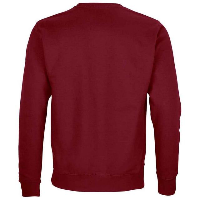 Material: 80% Cotton, 20% Recycled Polyester. Fabric: Brushed Back Fleece. 280gsm. Design: Plain. Drop Shoulder, Taped Neck, Tearaway Label. Hem: Ribbed. Neckline: Crew Neck, Ribbed. Sleeve-Type: Long-Sleeved. Cuff: Ribbed. Fastening: Pull Over. Conforms to Safety Standard: REACH. Sustainability: Amfori, BSCI, Fair Wear Approved, Made from Recycled Materials, OEKOTEX, PETA-Approved Vegan.