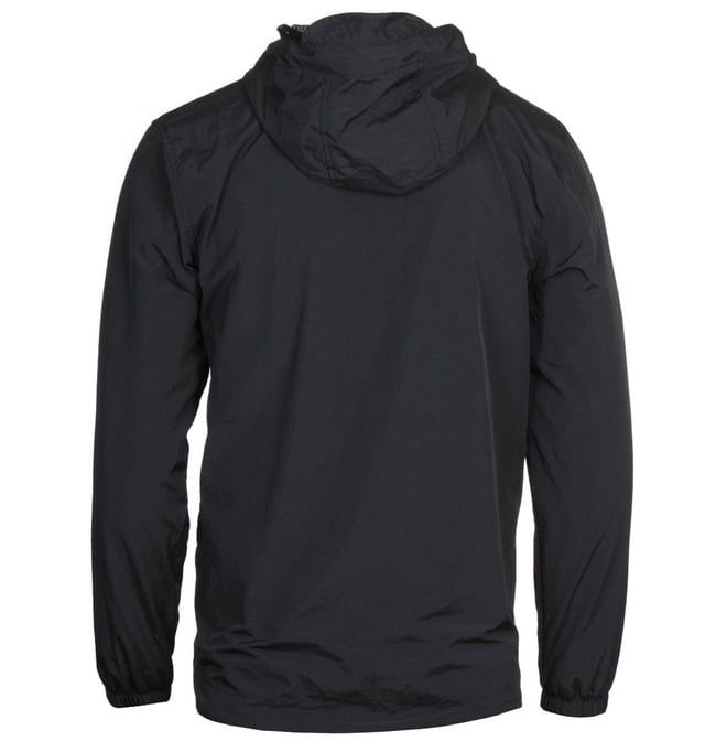 A regular fit jacket from Lyle & Scott, constructed from a cotton blend material and featuring a adjustable, peaked hood, a full zip placket, long sleeves with elasticated cuffs and a curved hem. The jacket supports tonal stitching throughout, two slash pockets to the waist, a full mesh lining, branded press studs and the iconic Lyle & Scott golden eagle embroidered to the chest. Regular fitCotton blend outer & full mesh liningAdjustable peaked hood Full zip placket Long sleeves with elasticated cuffsCurved hem Two slash pockets to the waist Tonal stitching throughout Branded press studs Iconic Lyle & Scott golden eagle embroidered to the chest<b>Style & Fit:</b>This jacket fits true to size. We advise you to take your normal size. <b>Fabric Composition & Care:</b> Outer: 51&#37; Cotton 49&#37; Nylon Body lining: 100&#37; Polyester Sleeve lining: 100&#37; PolyesterMachine washable 