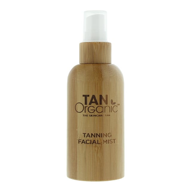 TanOrganic Tanning Facial Mist is a convenient and refreshing tanning product specifically designed for the face. Formulated with organic and natural ingredients, the Tanning Facial Mist delivers a gradual and buildable tan, allowing you to customise the intensity of your sun-kissed glow. The mist is infused with organic aloe vera, witch hazel, and hyaluronic acid, which work together to moisturise, soothe, and rejuvenate your skin, leaving it feeling hydrated, plump, and beautifully bronzed. The fine mist sprayer ensures an even and effortless application, allowing you to achieve a seamless and streak-free tan on your face. The mist dries quickly, making it convenient for use as part of your daily skincare routine. The TanOrganic Tanning Facial Mist is specifically formulated for facial skin, providing a lightweight and non-greasy formula that won't clog pores or cause breakouts. The gentle and natural formulation makes it suitable for all skin types, including sensitive and acne-prone skin. As with all TanOrganic products, the Tanning Facial Mist is free from harsh chemicals, artificial fragrances, and synthetic colors. It provides a safe and gentle tanning option for your face, allowing you to achieve a natural and radiant tan while caring for your skin.