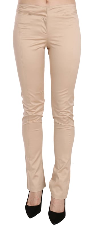 Brand new met labels  
Gemaakt in Italië  
Lage taille  
Skinny fit  
Crème kleur  
Rits sluiting  
Logo details  
Materiaal: 97% Katoen 3% Elastaan  