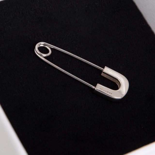 アクセサリー AMBUSH STANCE SAFETY PIN PIERCE WILDSIDE × AMBUSH SAFETY PIN PIERCE(FREE SIZE BLACK): AMBUSH