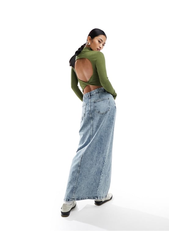 Miss Selfridge Thin V Neck Jumper Miss Selfridge Funnel Neck Rib