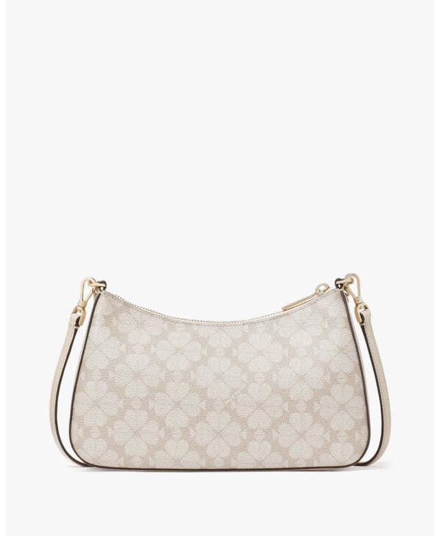 Spade Flower Spade Flower Pvc Convertible Crossbody, Back Zip And Front Slip Pockets,  Length: 7.00 Cm,  Width: 16.50 Cm,  Height: 26.50 Cm