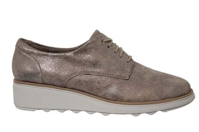 Clarks sharon crystal wedge new arrivals oxford