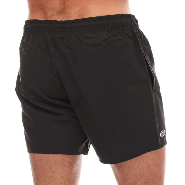 Lacoste taffeta best sale swim shorts
