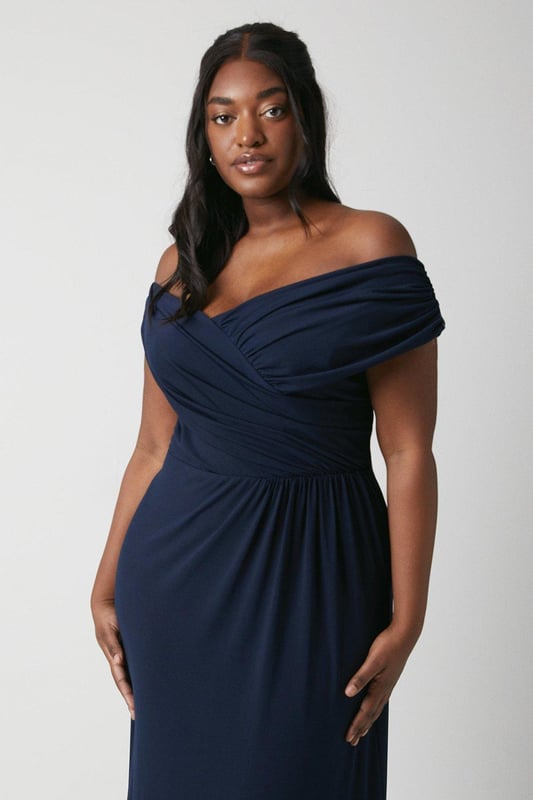 Bardot fishtail dress outlet
