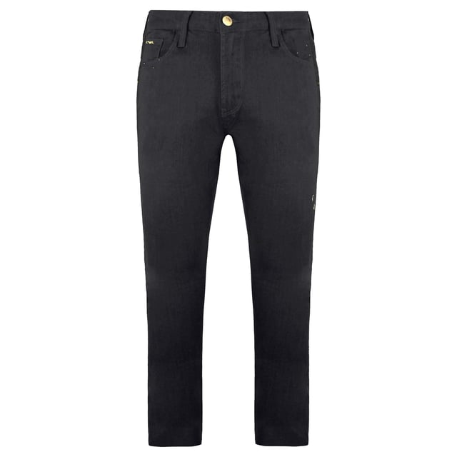 Emporio Armani Gold Series Mens Slim Fit Dark Grey Jeans 6Z1J00 1D2JZ 0006