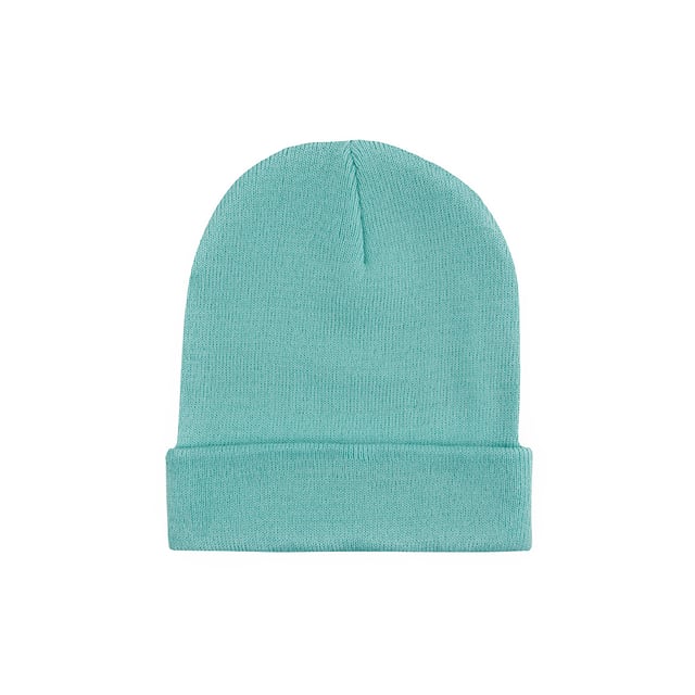 Gorro de punto Superb
Logo bordado en parte delantera.
 Composición: 100% Acrílico
 Cuidados:
- Lavar a máx. 40ºC.
- No usar lejía.
- Planchar a temperatura baja.
- No lavar en seco.
- No usar secadora.