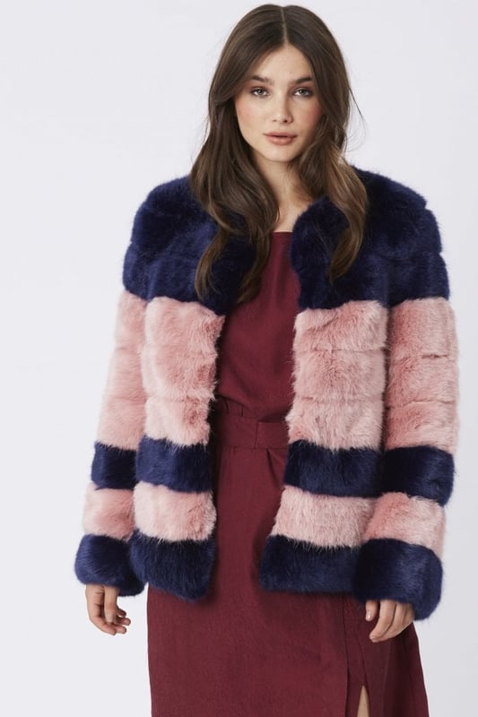 Navy Emma Coat