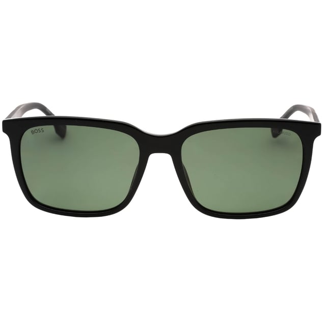 Hugo Boss Black Sunglasses, Lens Width = 57mm, Nose Bridge Width =17mm, Arm Length = 150mm, Sunglasses, Sunglasses Case, Cleaning Cloth and Care Instructions all Included, 100% Protection Against UVA &amp; UVB Sunlight and Conform to British Standard EN 1836:2005, Black Sunglasses