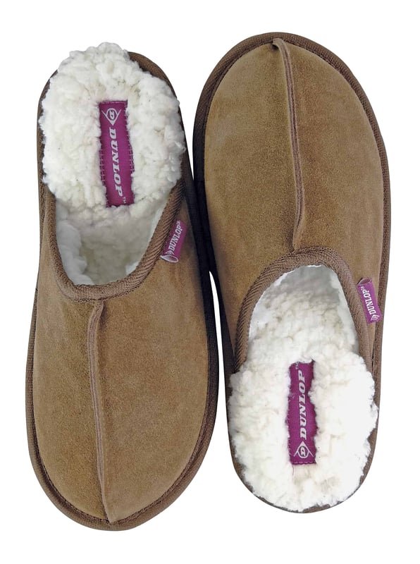 Dunlop ladies mule slippers top