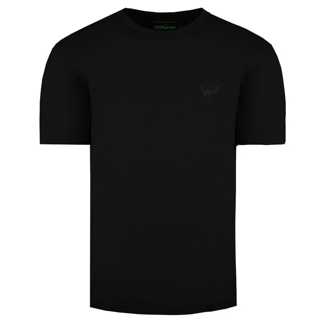 Supra x Heidi Klum Cochs Korte Mouw Crew Neck Zwart Heren T-shirt 101901 008