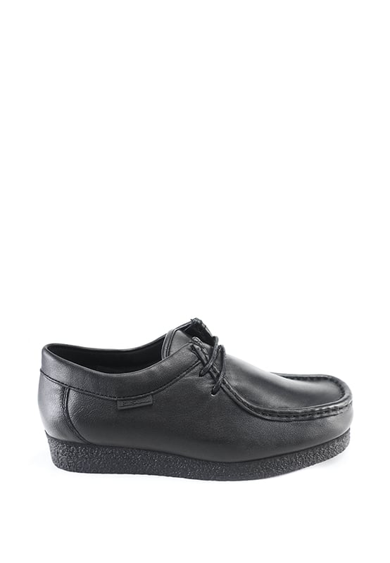 Ben Sherman Men s Quad Black Leather Casual Shoe