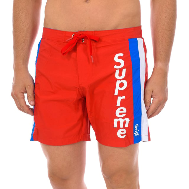 Supreme Mid-length Boxer Swimsuit Cm-30064-bp Polyamide in White