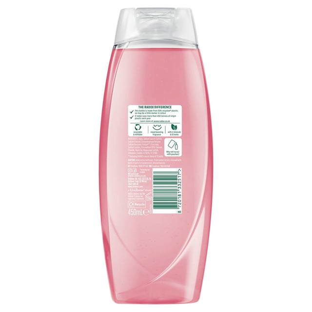Radox Shower Gel Feel Uplifted With Grapefruit & Ginger Scent 450 ml, 6