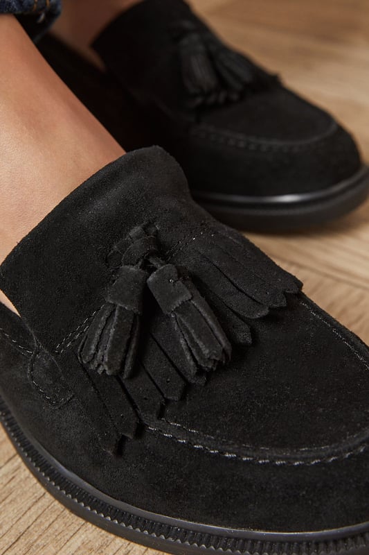 Leather Brighton Tassel Loafer