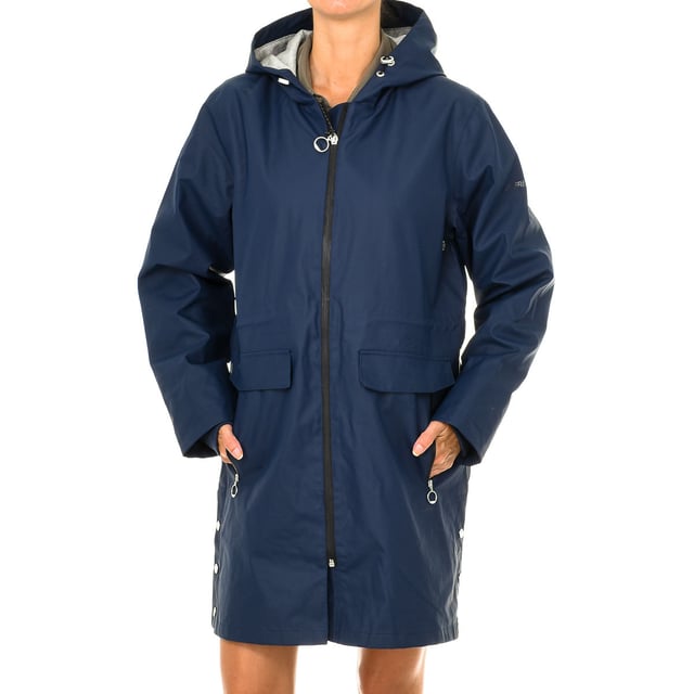Chaqueta mujer Hydrotech Mac Superdry Chaqueta Hydrotech Superdry.
Color Azul marino
Capucha fija con cordón ajustable.
Cierre de cremallera en el frontal.
Cordón ajustable en el interior.
Dos bolsillos con cierre de cremallera en los laterales.
Puños acanalados.
Botones en parte lateral inferior.
Tejido impermeable.
Forro interior.
Costuras vistas a tono.
Composición:
100% Algodón.
Instrucciones de lavado:
- Lavar máximo a 30ºC.
-No planchar.
- No permite usar secadora.
- No usar lejía.
- No admite el lavado en seco.