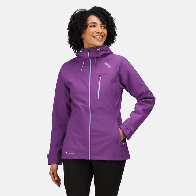 Hip length rain discount jacket