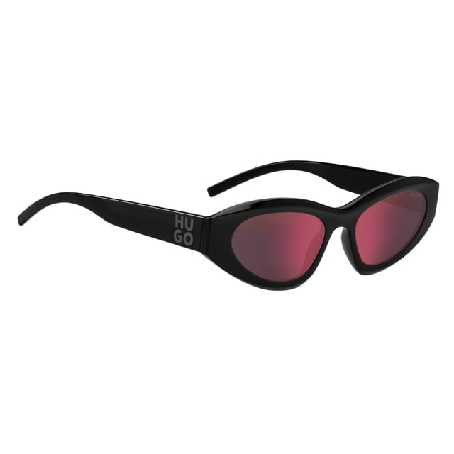 HUGO  HG1282S807F3A gafas de sol unisex• material: resina• color: negro• tamaño: 53/17/140 mm (longitud de la lente / ancho del puente / longitud de la varilla)  100% UV PROTECTION