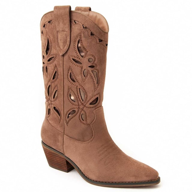 Montevita Heel Boot Tejan In Beige