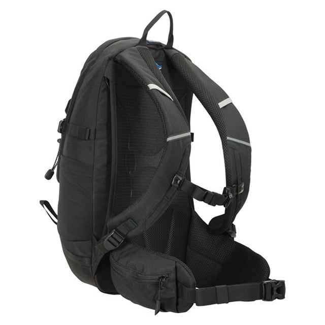Hoogte: 48cm. Lengte: 30cm. Breedte: 23cm. Ontwerp: Logo, Tekst. Verstelbare borstriem, Airflow rugsysteem, Bungee riemen, Compressie riemen, Afneembare regenhoes, Hydration Bladder compatibel, Gewatteerde heupgordel, Wandelstokhouders. Compartimenten: Flessenhouder, Bodemcompartiment, Meerdere Compartimenten. Capaciteit: 20L. Let op: drinkblaas niet inbegrepen.