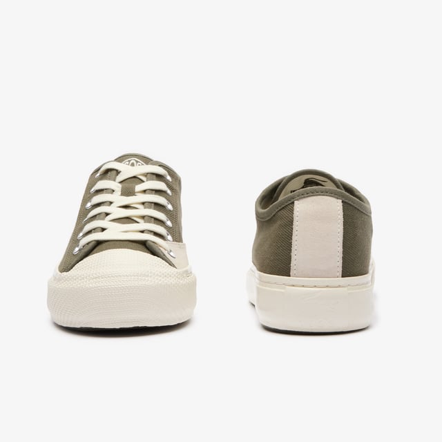 • Vulcanised sneakers • Soft canvas • Embroidered Diamond Logo • Suede overlays • Canvas overlay • Stitched sole • Toe box in rubber.