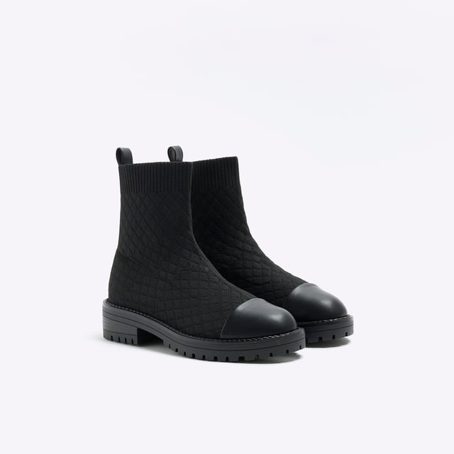 Wide width clearance sock boots