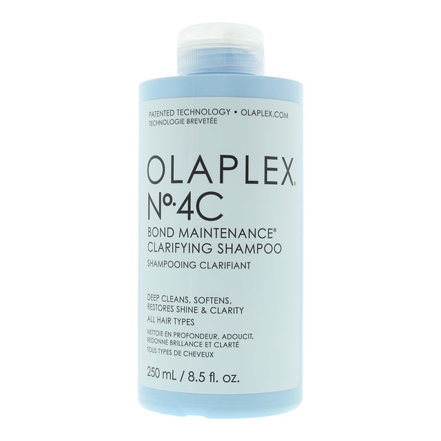 Olaplex No. 4 Bond Maintenance  Clarifying Shampoo is a highly nourishing and reparative shampoo that repairs and protects hair. The shampoo battles treats damaged hairs, split ends and frizz by repairing and relinking broken bonds within strands of hair. The shampoo leaves hair shiner, healthier and easier to manage. As well as helping to improve the health of hair the shampoo is also safe for coloured hair, and is suitable for all hair types.