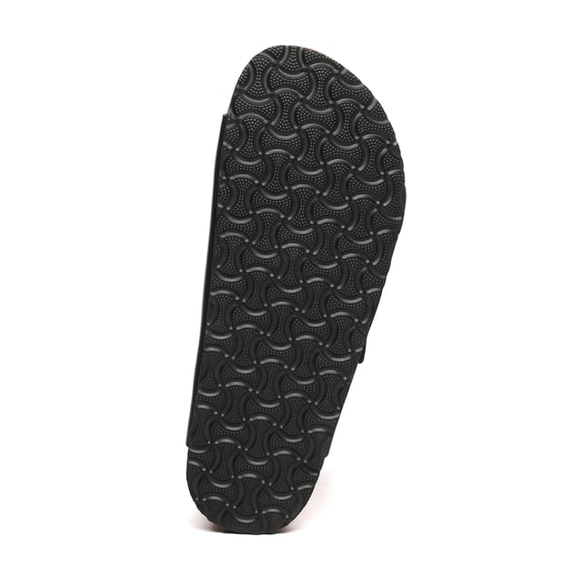 Toss your beach bag over your shoulder and slide into our Mallard Slides for all-day comfort. With their double straps, your feet will stay happy from sunrise to sunset. Plus, these shoes come packed with extra comfort and safety features, including adjustable buckle straps, a cushioned cork sole, and a waffle-like pattern for enhanced grip on wet surfaces.

Product No. EAU5001

Description: - Leather Upper - Cowhide Midsole - EVA Sole