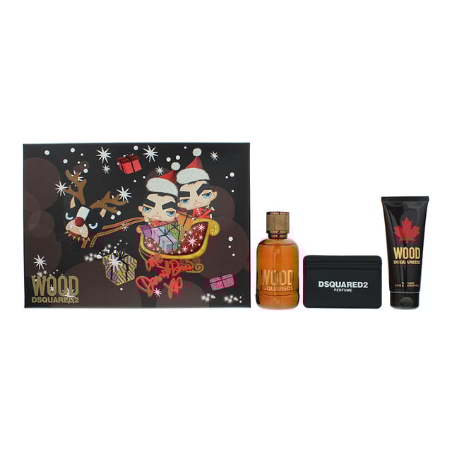 Dsquared wood on sale gift set 100ml