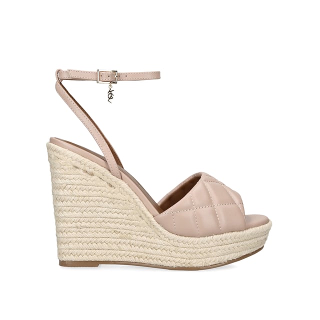 Kurt geiger nude top wedges